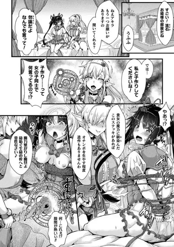 異世界の搾精姫 〜ふたなり少女は孕ませ救世主〜3