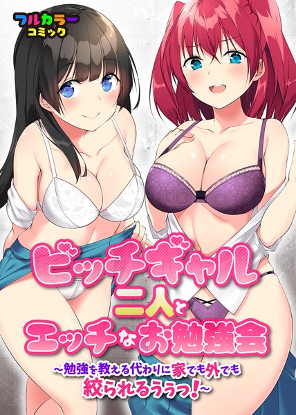 ビッチギャル二人とエッチなお勉...