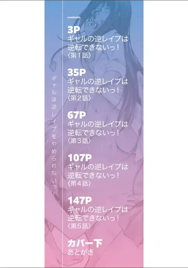 ギャルは逆レ●プをやめられないっ！【1話立ち読み付き】1